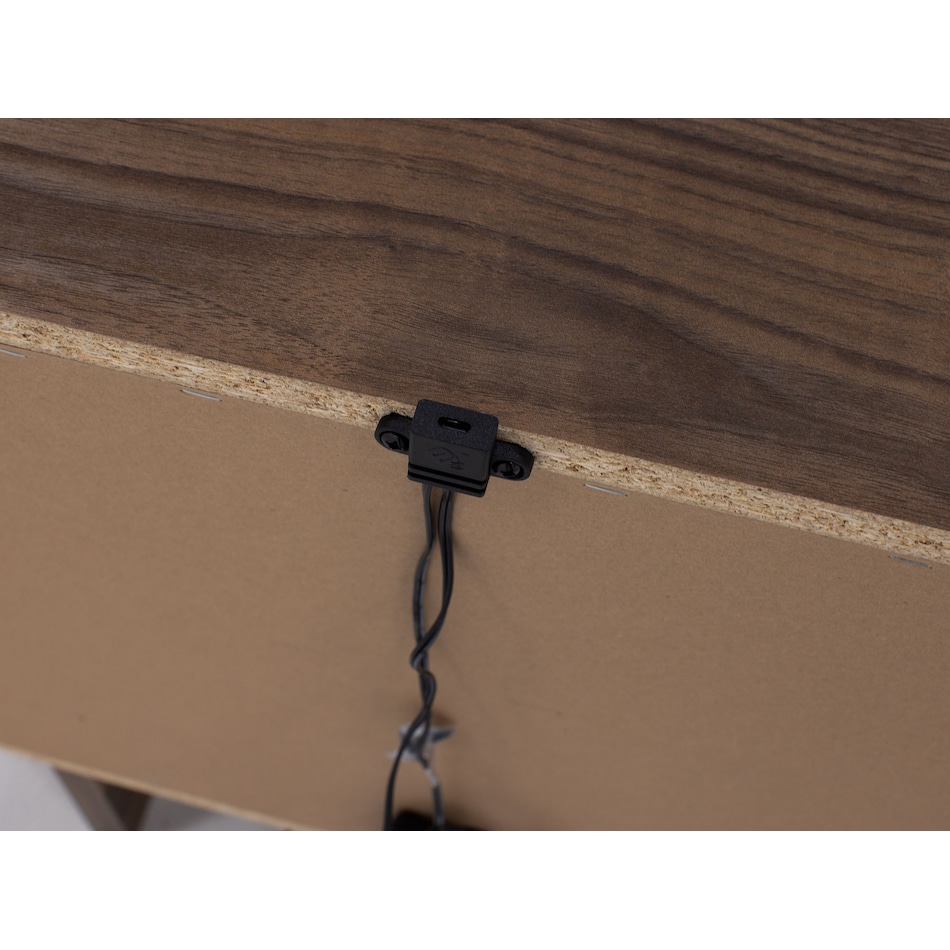 ashy brown two drawer   