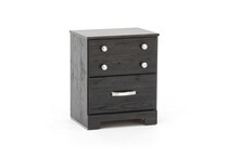 ashy brown two drawer   