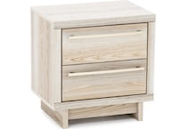 ashy brown two drawer   