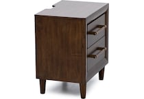 ashy brown two drawer   