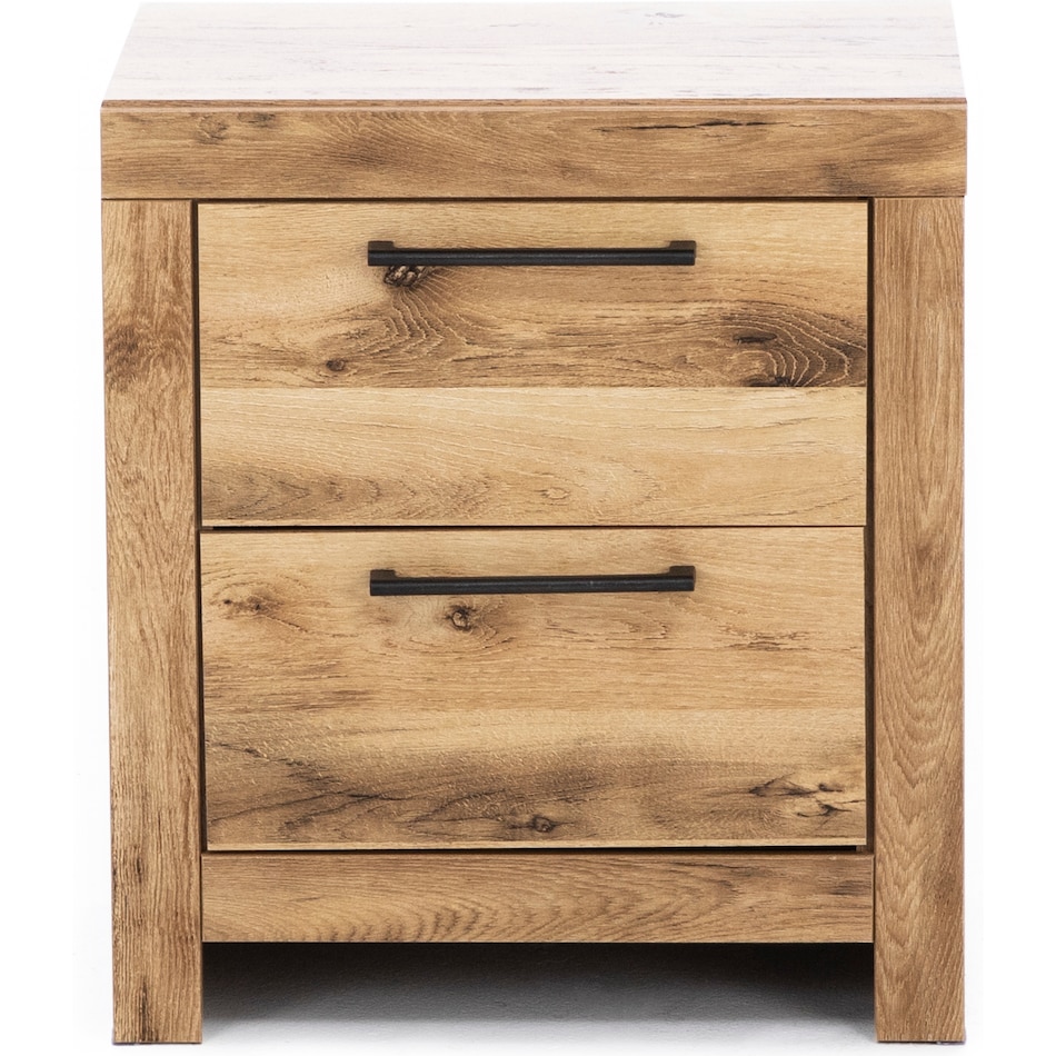 ashy brown two drawer   