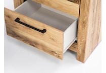 ashy brown two drawer   