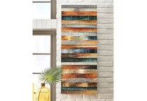 ashy brown wood plaques   