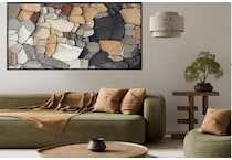 ashy brown wood plaques   