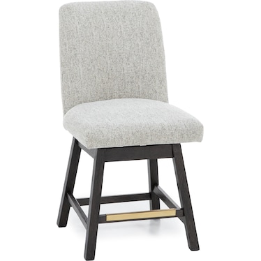 Bennett 24" Upholstered Swivel Counter Stool