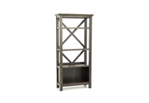 ashy distressed bookcase   