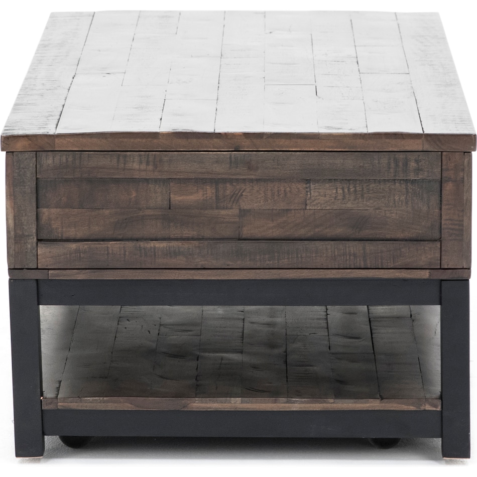 ashy distressed cocktail table   
