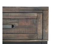 ashy distressed cocktail table   