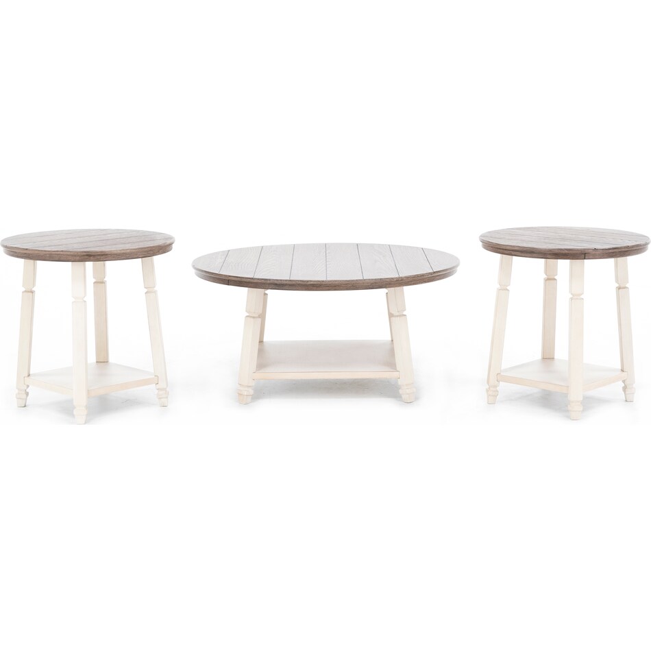 ashy distressed cocktail table   