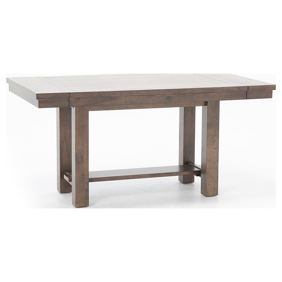 ashy distressed standard height rectangle pk  