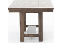 ashy distressed standard height rectangle pk  