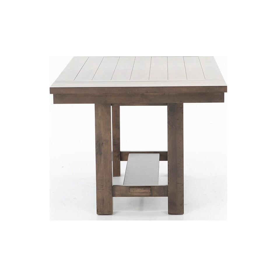 ashy distressed standard height rectangle pk  