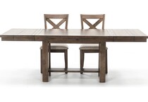 ashy distressed standard height rectangle pk  