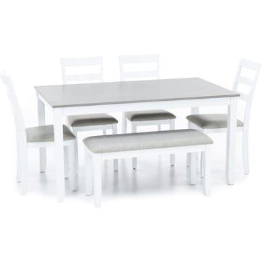 6PC DINING SET (ONE BOX)