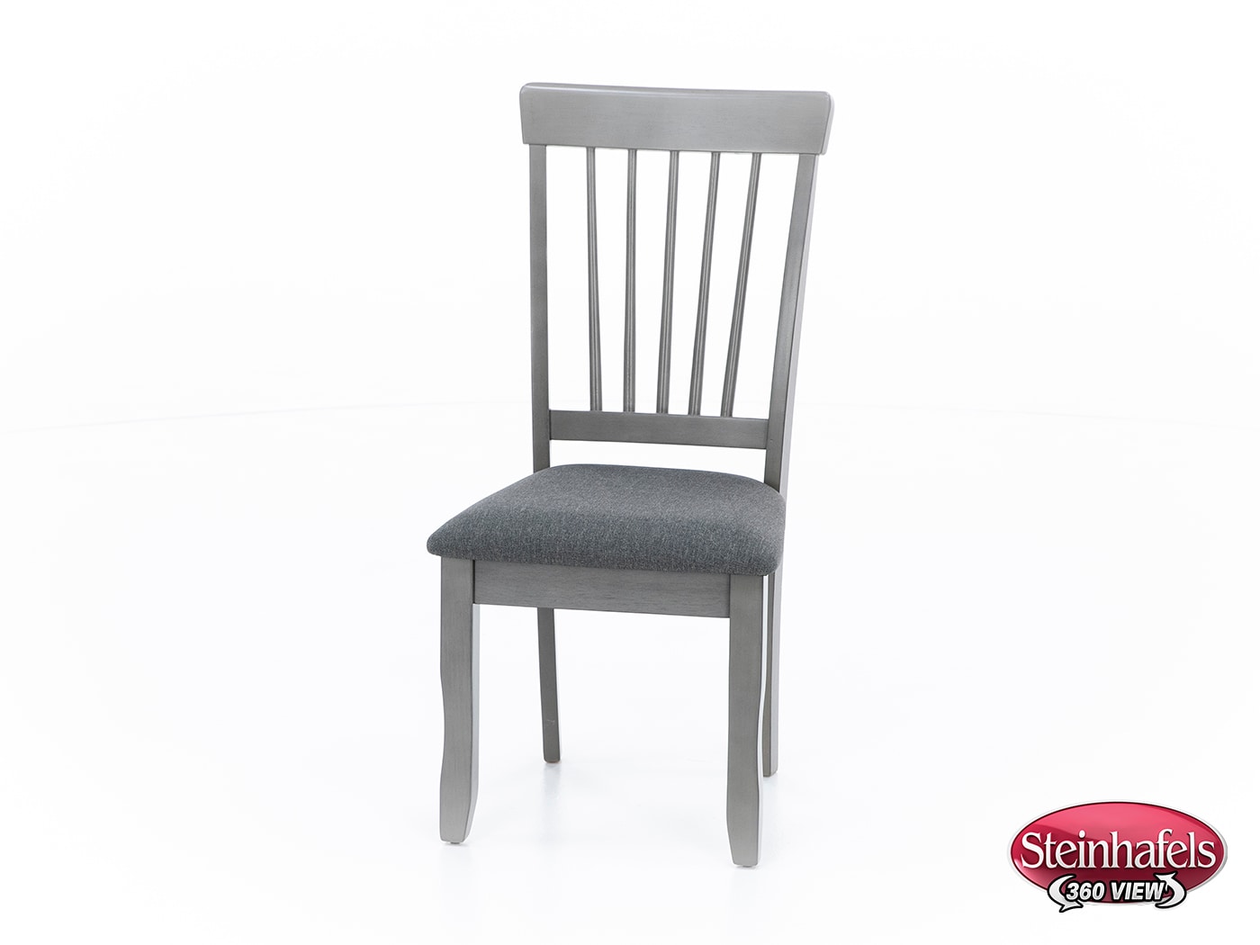 ashy grey inch standard seat height side chair  image   