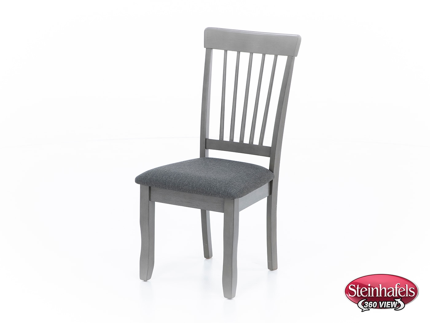 ashy grey inch standard seat height side chair  image   