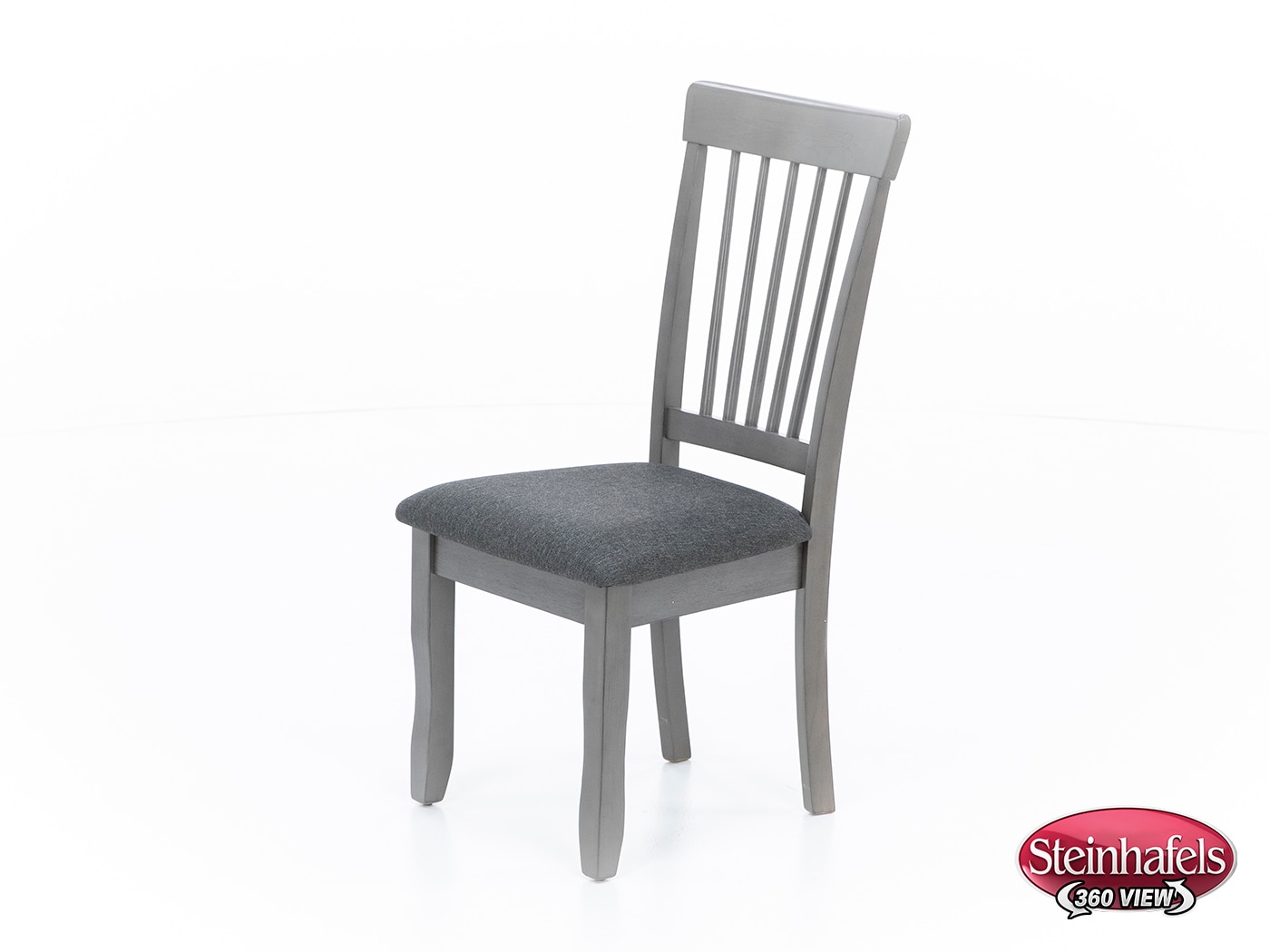 ashy grey inch standard seat height side chair  image   