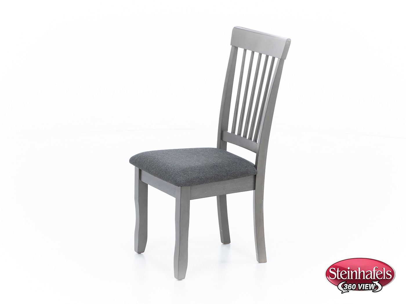 ashy grey inch standard seat height side chair  image   