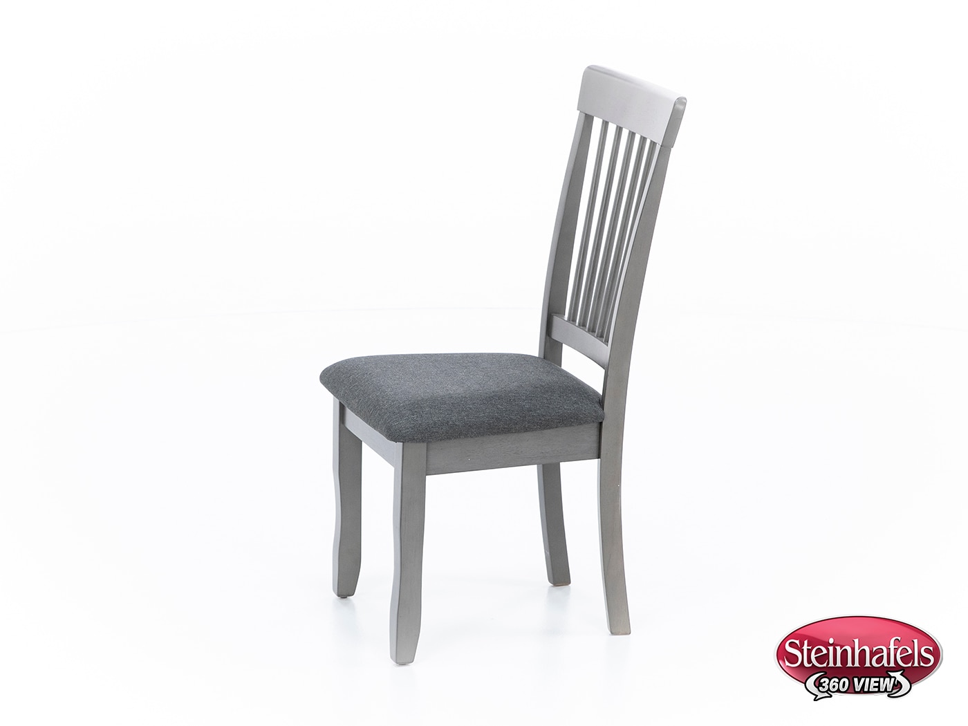 ashy grey inch standard seat height side chair  image   