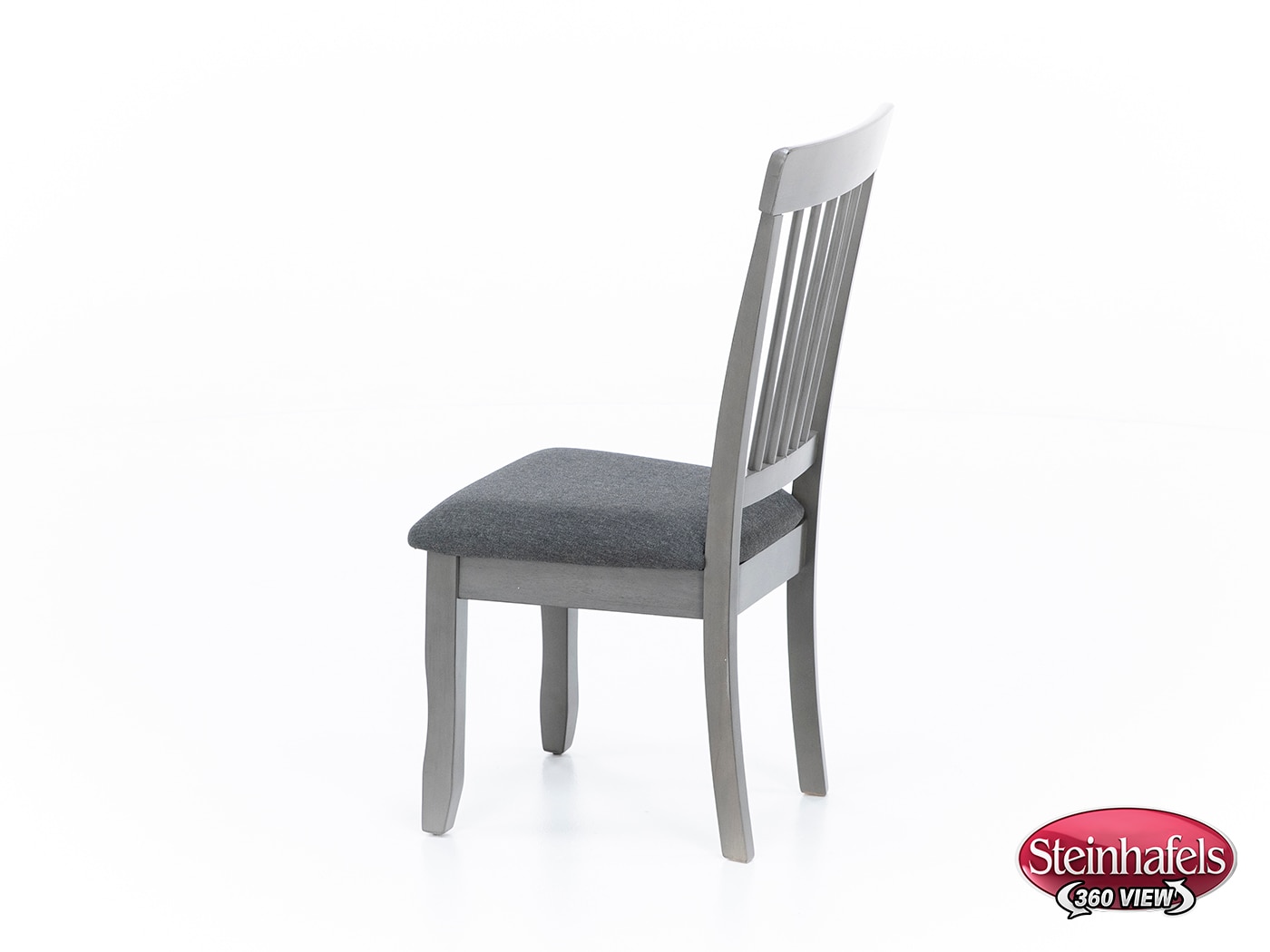 ashy grey inch standard seat height side chair  image   