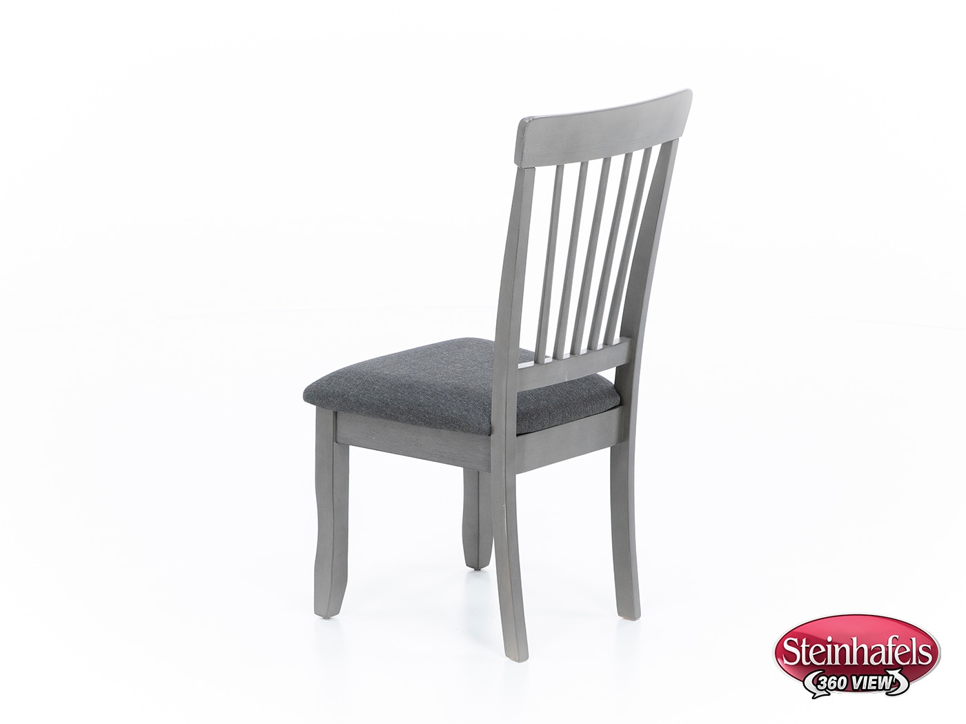 ashy grey inch standard seat height side chair  image   