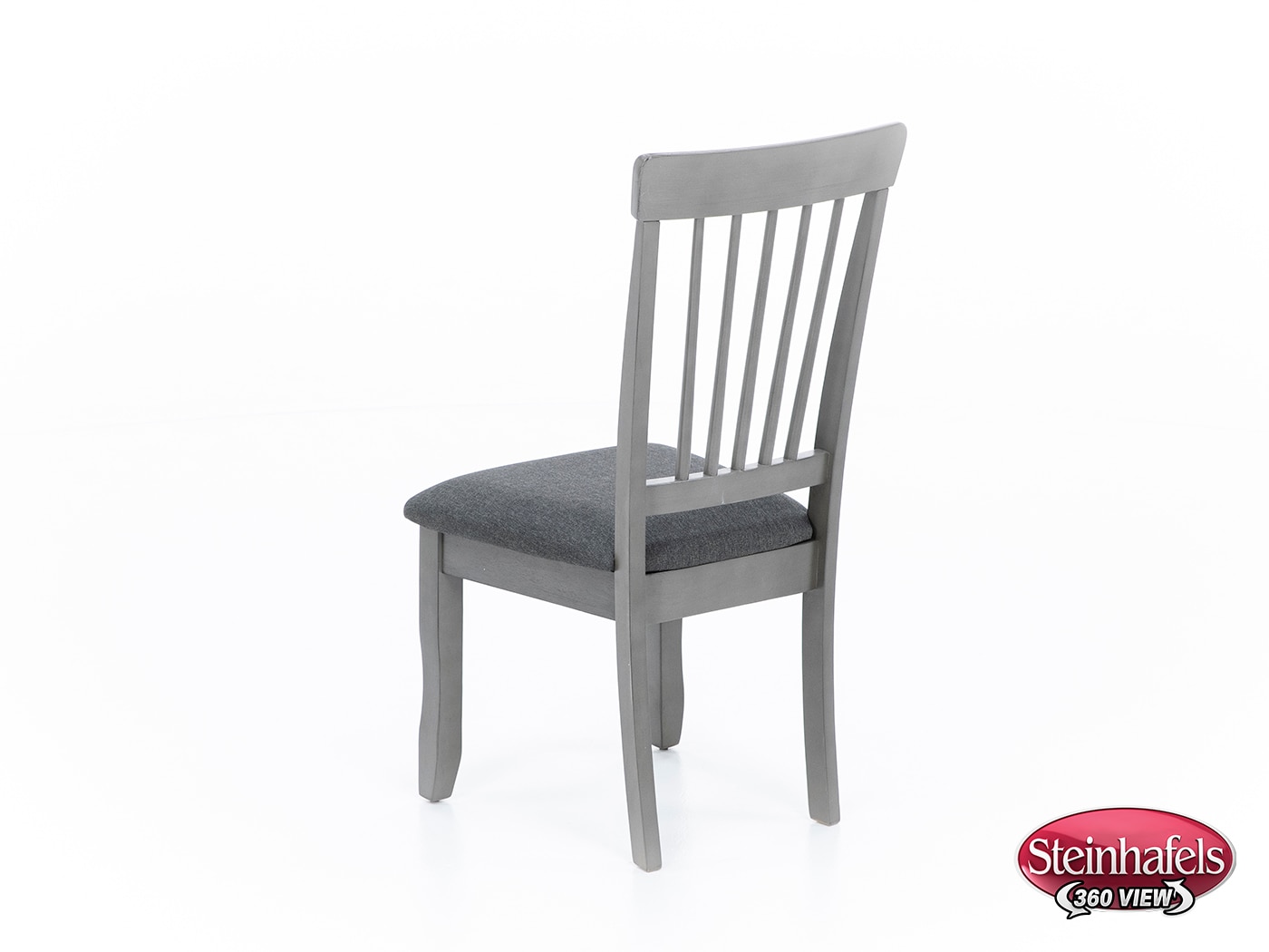 ashy grey inch standard seat height side chair  image   