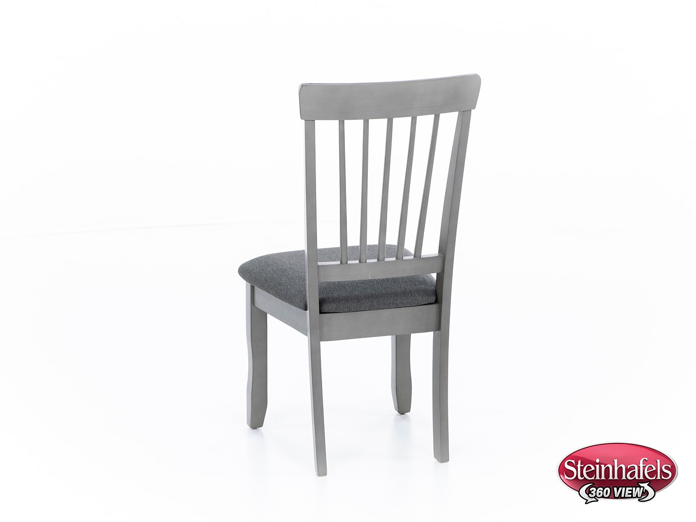 ashy grey inch standard seat height side chair  image   