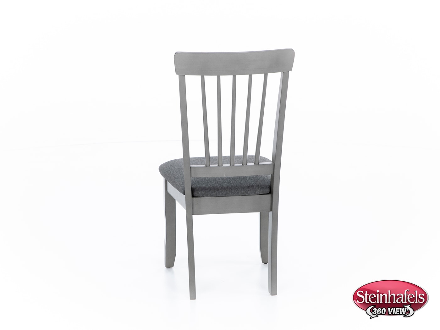 ashy grey inch standard seat height side chair  image   