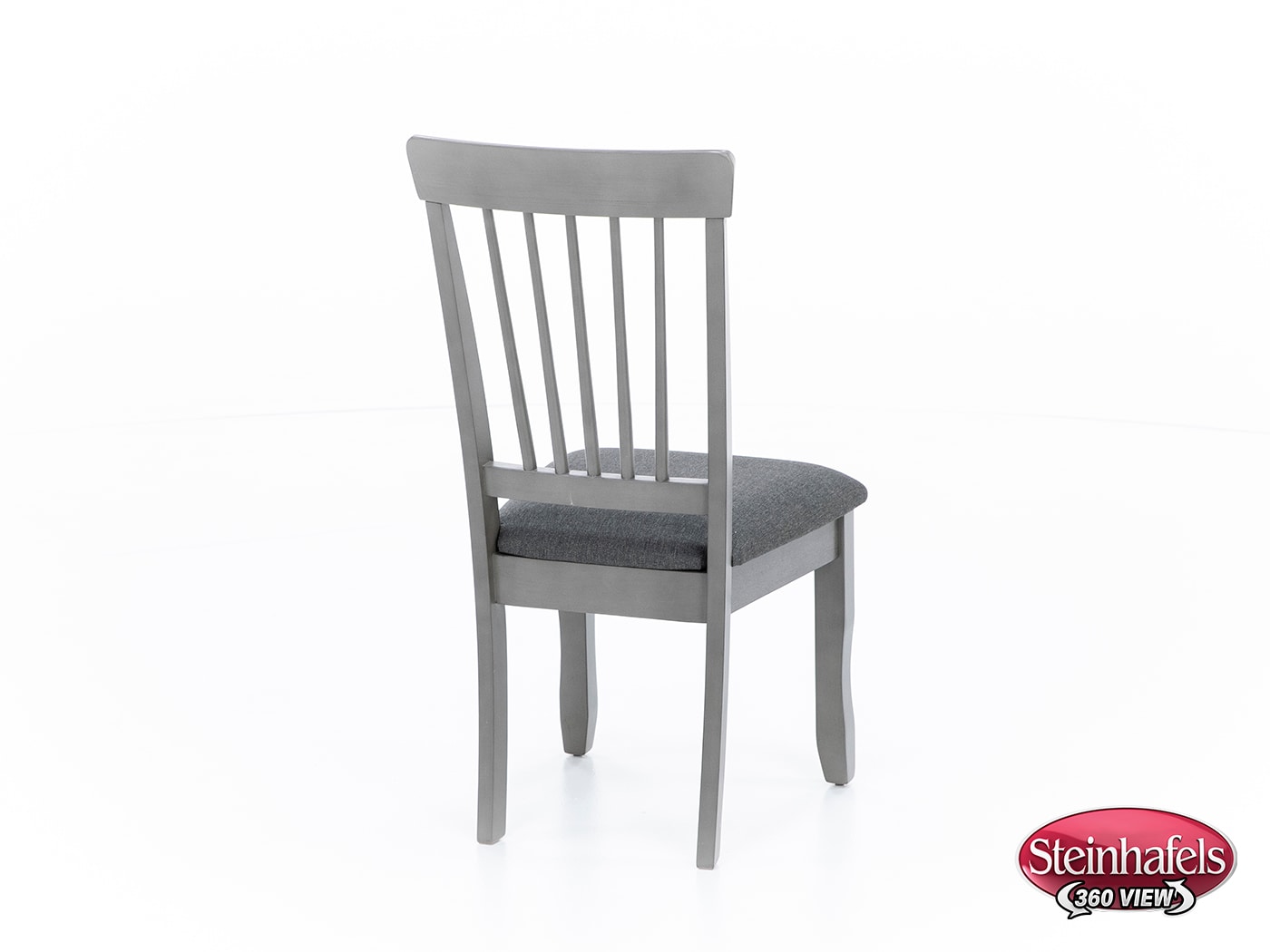 ashy grey inch standard seat height side chair  image   