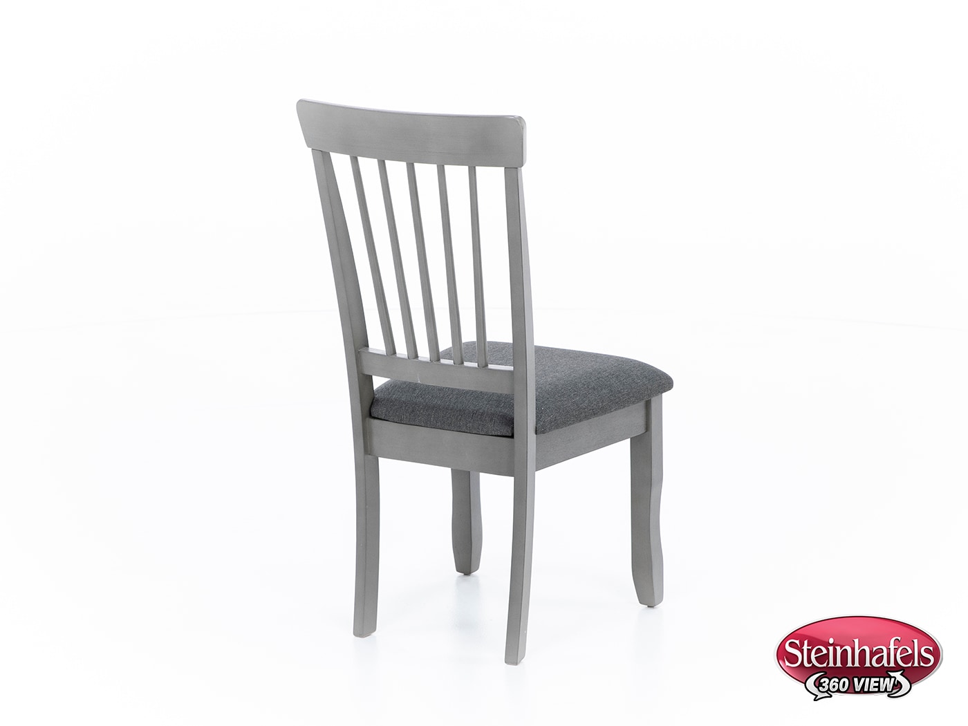 ashy grey inch standard seat height side chair  image   