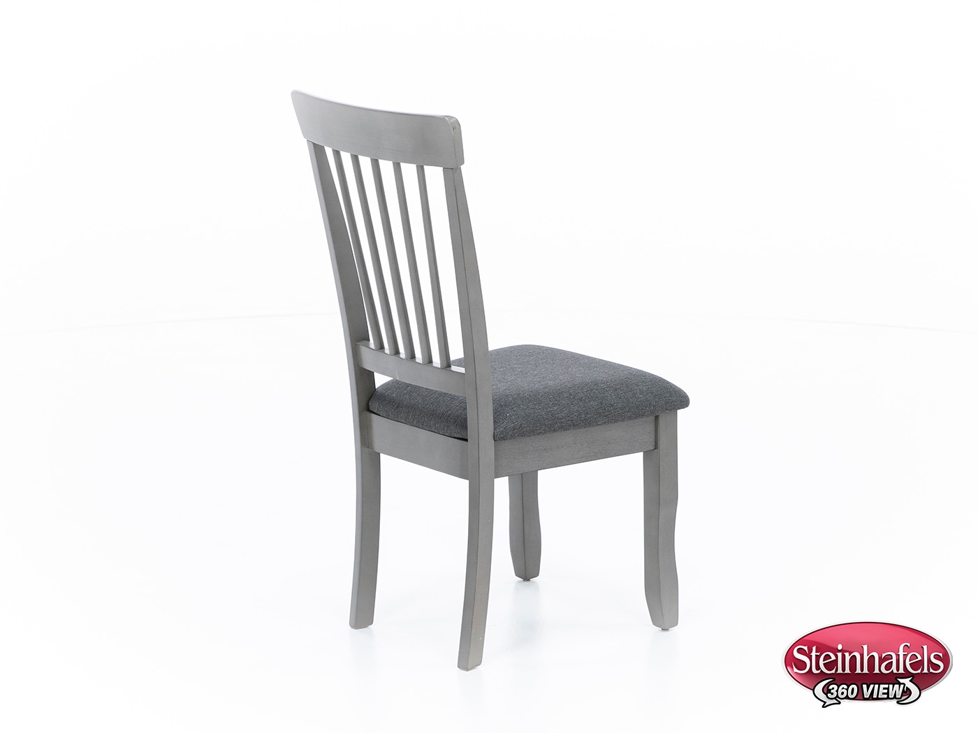 ashy grey inch standard seat height side chair  image   