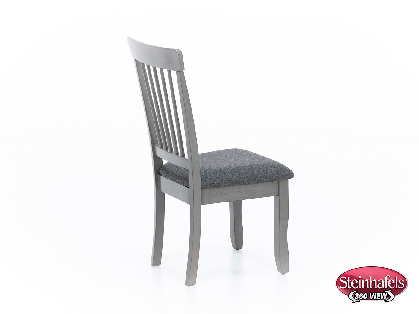 ashy grey inch standard seat height side chair  image   