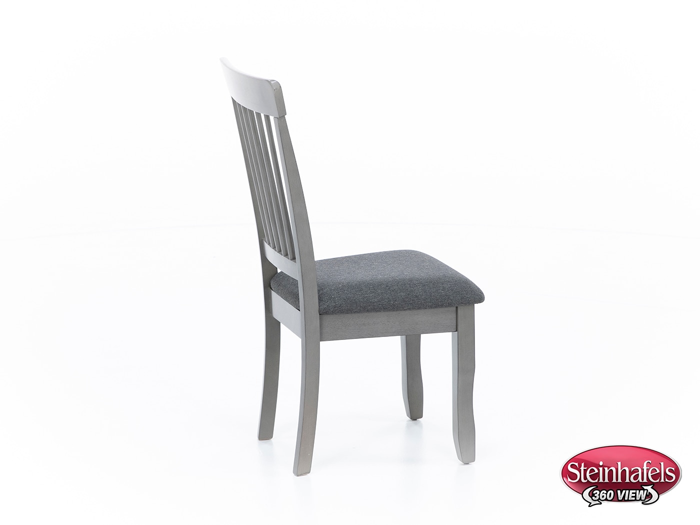 ashy grey inch standard seat height side chair  image   