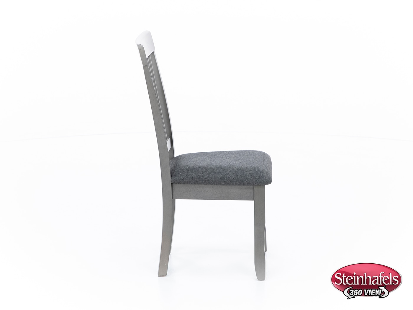 ashy grey inch standard seat height side chair  image   