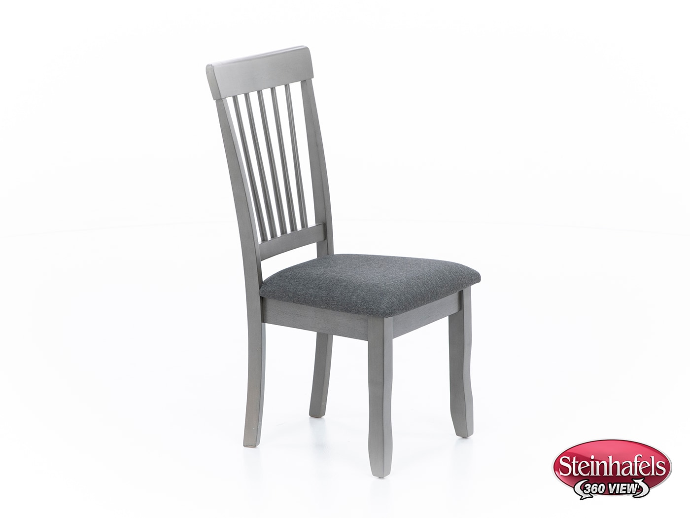 ashy grey inch standard seat height side chair  image   