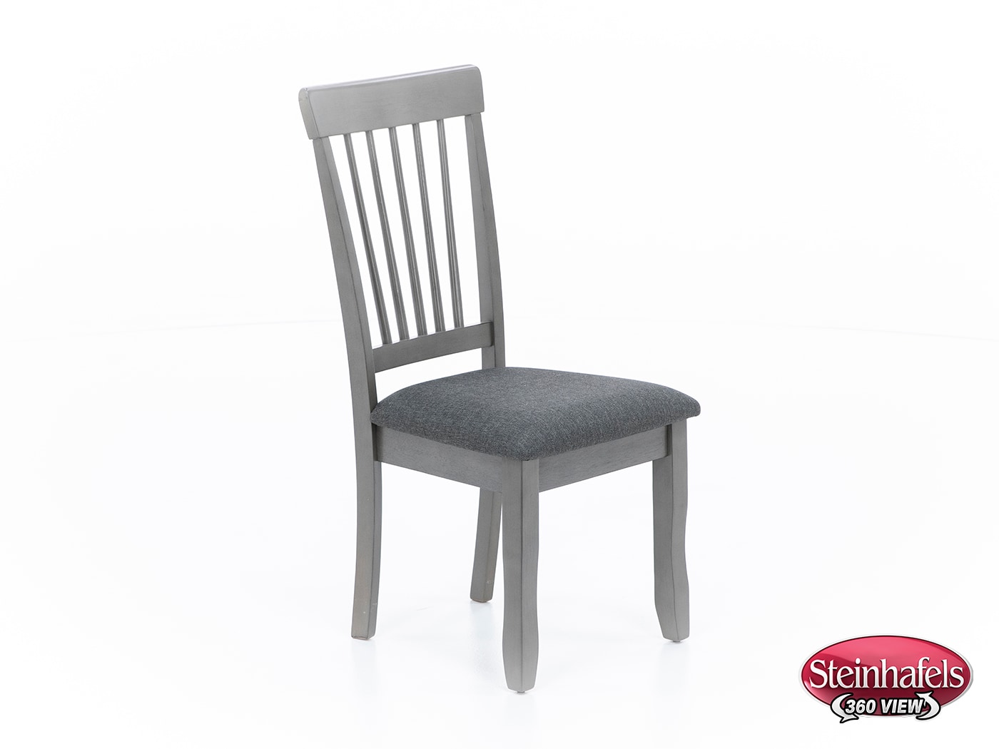 ashy grey inch standard seat height side chair  image   