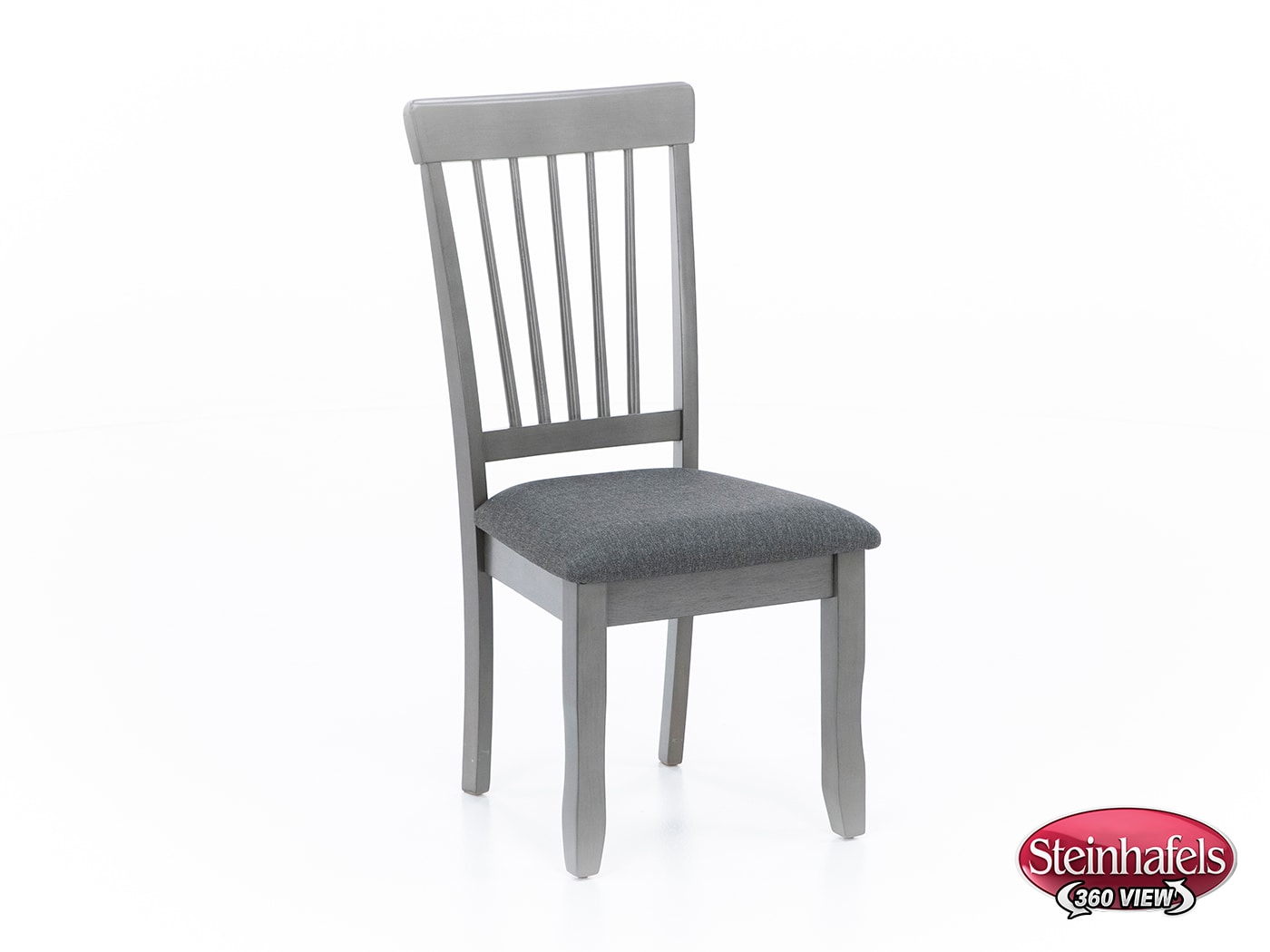 ashy grey inch standard seat height side chair  image   