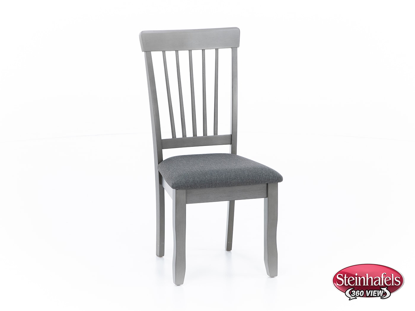 ashy grey inch standard seat height side chair  image   