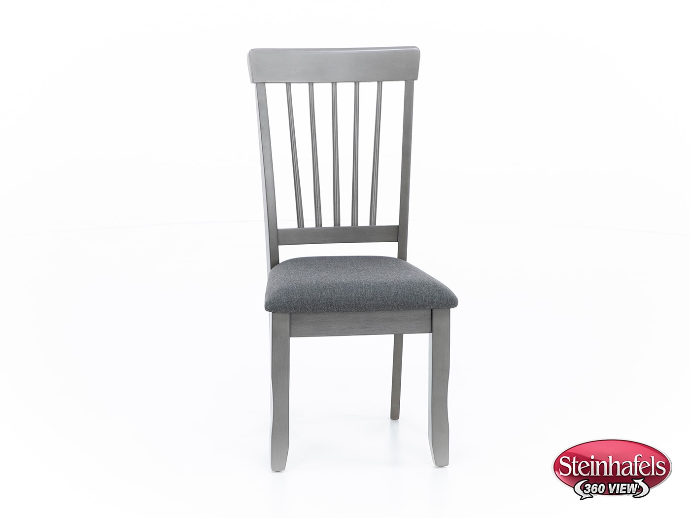 ashy grey inch standard seat height side chair  image   