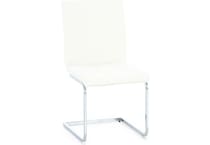 ashy grey inch standard seat height side chair   