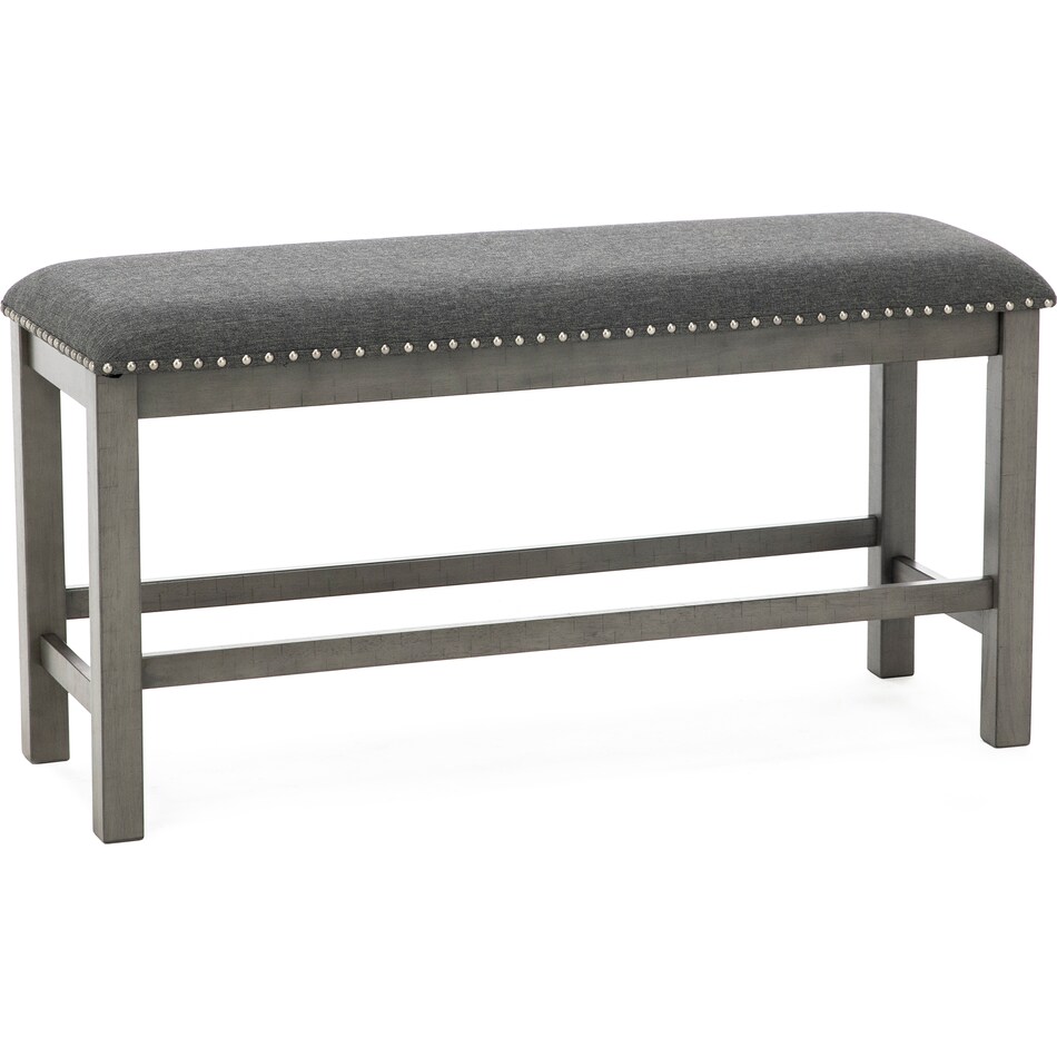 ashy grey  inchcounter seat height bench   