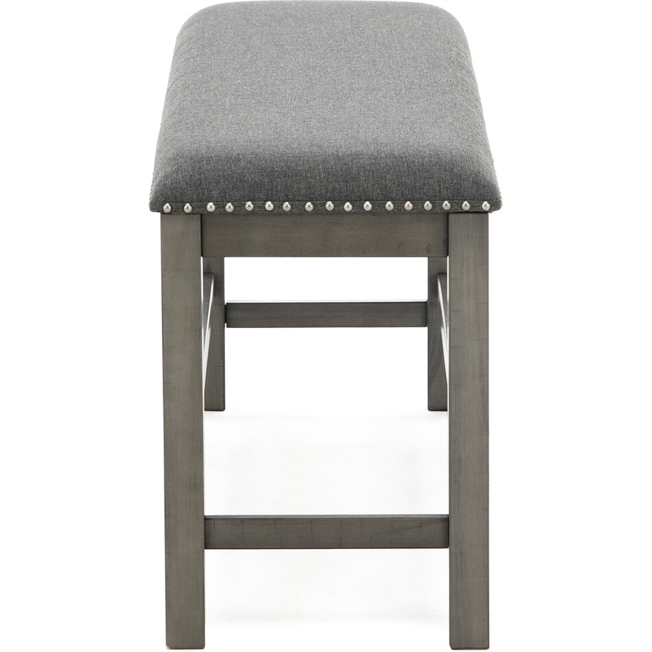 ashy grey  inchcounter seat height bench   