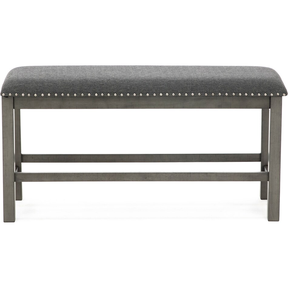 ashy grey  inchcounter seat height bench   