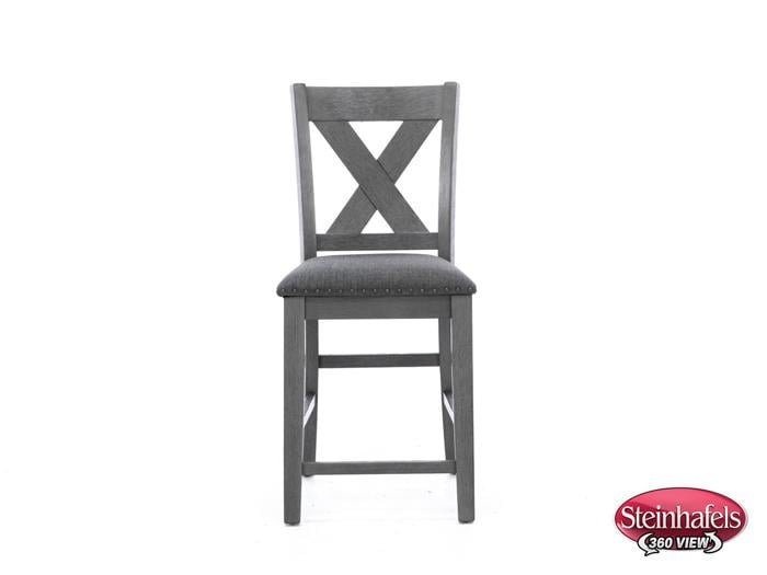 ashy grey  inchcounter seat height stool  image   