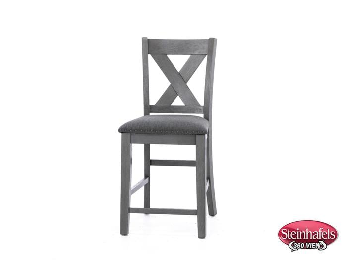 ashy grey  inchcounter seat height stool  image   