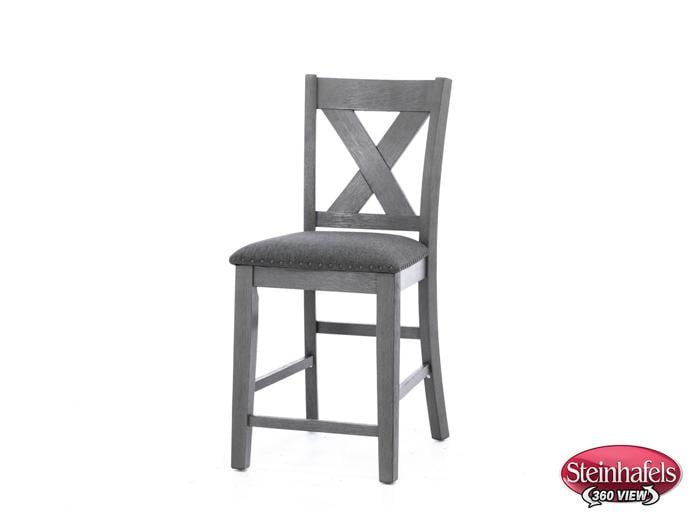 ashy grey  inchcounter seat height stool  image   