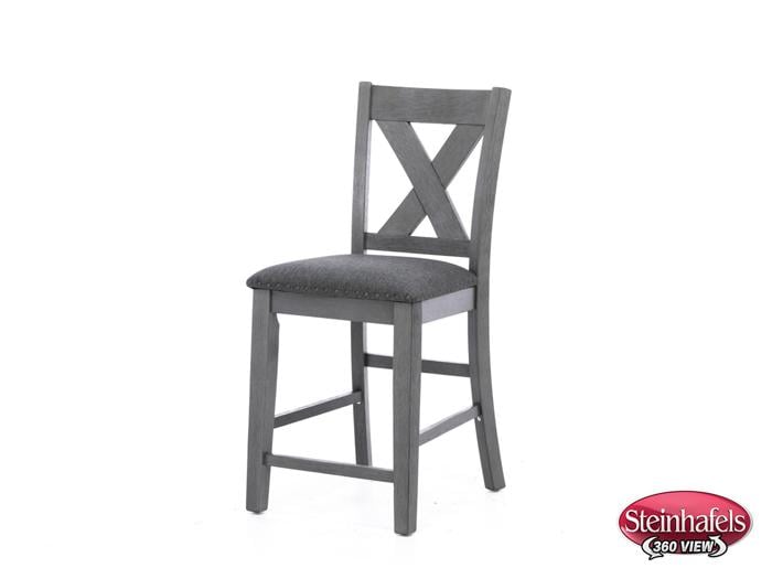 ashy grey  inchcounter seat height stool  image   