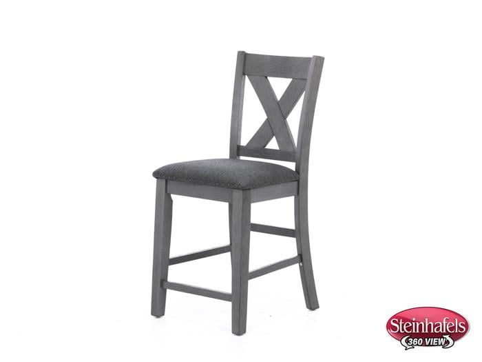 ashy grey  inchcounter seat height stool  image   