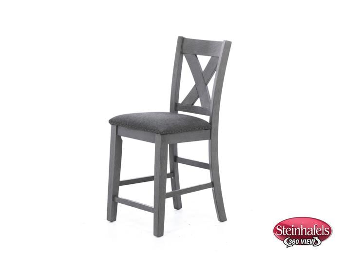 ashy grey  inchcounter seat height stool  image   
