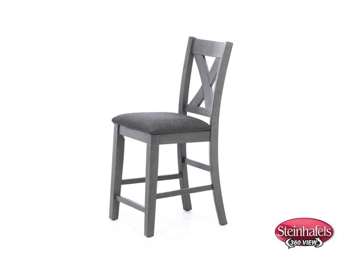 ashy grey  inchcounter seat height stool  image   